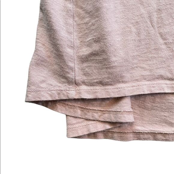 MADEWELL PINK Back zip swing Tee blush pink Size extra small - Picture 4 of 7